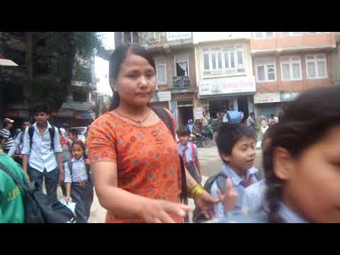 Sting boy      ～     school panic  in Kathmandu   2019