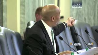Sen. Cory Booker questions NCAA President (C-SPAN)
