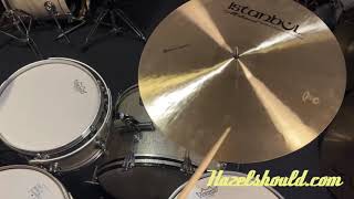 Video thumbnail for Istanbul Mehmet Legend Ride 22” 2328 grams by Hazelshould Drums & Cymbals