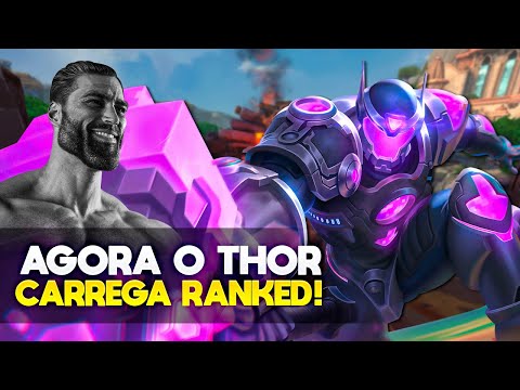 O THOR TÁ MAIS FORTE DO QUE NUNCA! CARREGANDO RANKEDS! THOR JUNGLER - Ranked Conquista