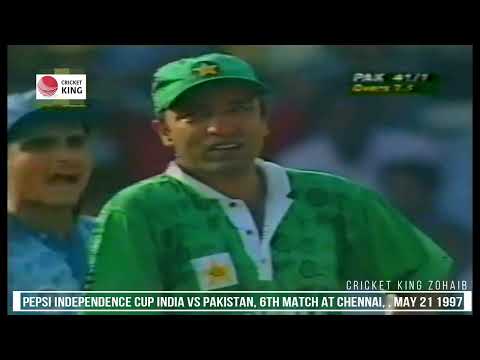 Pepsi Independence Cup 1997 | India vs Pakistan Ball by Ball Game Played at Chennai 21 May
