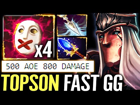 🔥 TOPSON Silencer MID Fastest GG — 15m Aghanim 800 DMG 500 AOE Mute NUKER Dota 2 Pro