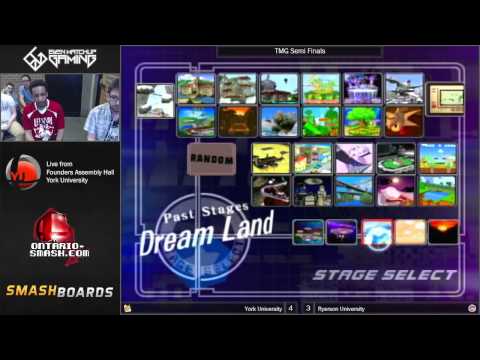 The Melee Games - Ontario Semi Finals - York University vs Ryerson University