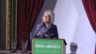 Judy Collins welcomed 2016 Irish America Hall of Fame honorees with three of her most famous songs