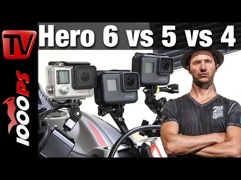 GoPro Hero 6 vs Hero 5 vs Hero 4 - Hands On - Was ist neu? Was ist besser ? Test Review