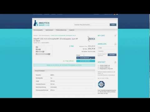 HPLC Säulen finden und vergleichen mit dem HPLC Säulenkonfigurator