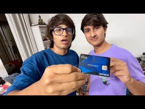 Giving My credit card To sahil 🥰  For 1 Hour