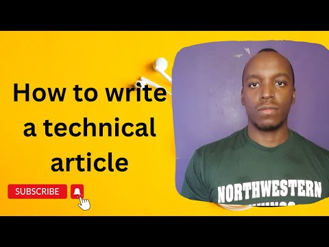 How to write a technical blog post