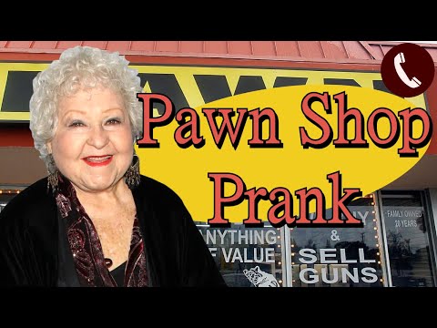 Estelle Harris Calls Pawn Shops - Prank Call
