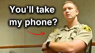 When a P*do Cop Realize He's Been Caught