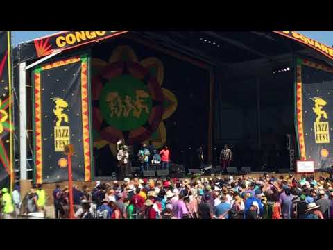 Dirty dozen brass band for Charles Neville jazzfest