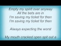 Superchunk - Saving My Ticket Lyrics