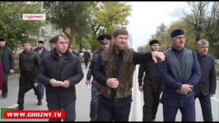 Рамзан Кадыров совершил прогулку по городу своего детства