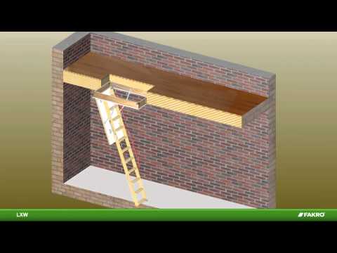 comment installer escalier escamotable grenier