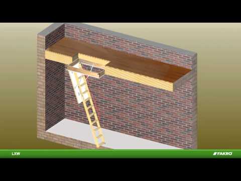 comment monter escalier escamotable grenier