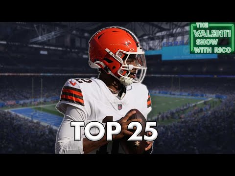 Top 25 Storylines Of The 2025 NFL Season | Part 2 | The Valenti Show with Rico