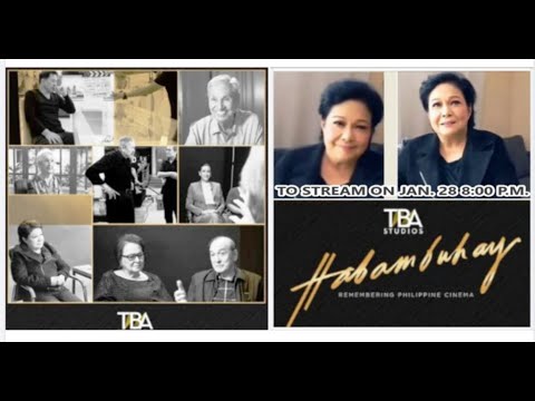 NORA AUNOR IN "HABAMBUHAY" A DOCUMENTARY ABOUT 100 YRS.OF PHIL.CINEMA IT'S CHALLENGES & HOW IT GREW