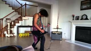 Video thumbnail for Nigel1990 - Gibson Explorer *Blackout*  Jam by Metal Turtle