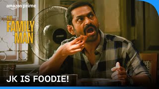 JK Loves Food ❤️ | The Family Man | Manoj Bajpayee, Priyamani, Sharib Hashmi | Prime Video India