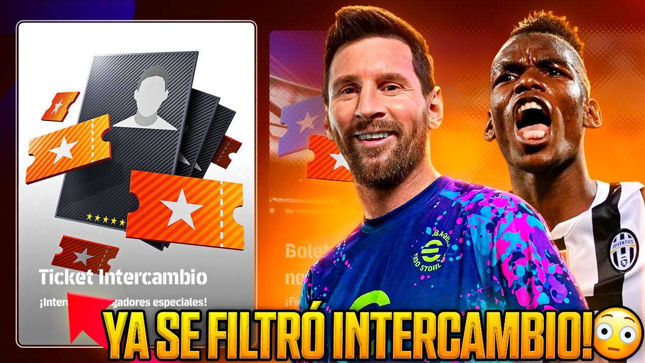 🚨TICKET PARA INTERCAMBIAR JUGADORES🔁EN EFOOTBALL 2027❓🎟️