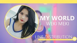 WEKI MEKI - My World | Line Distribution