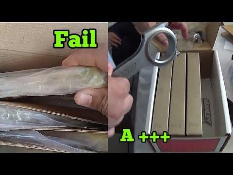 Side by side Manley vs Cxracing Rods unbox English version
