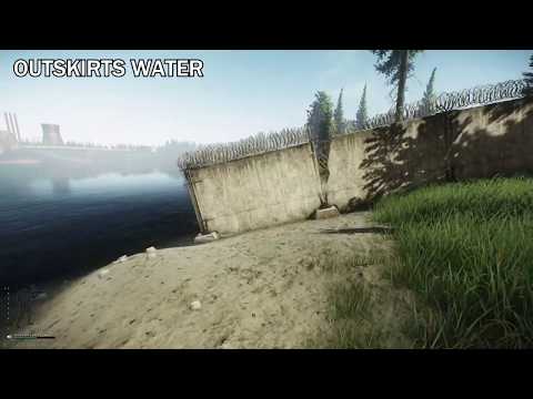 Outskirts Water Exit Location (Woods) With Map - Escape From Tarkov