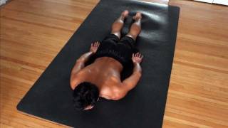 Ripped back exercises without weights