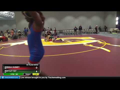 119 Lbs 1st Place Match - Joshua Huskey, TN Vs Bentley Sly, NC 0df0