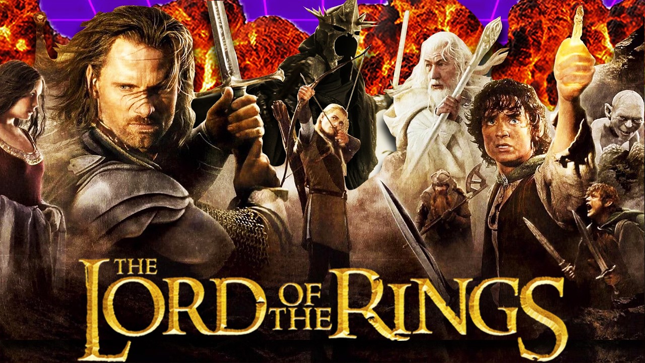 ¿Qué pasó en EL SEÑOR DE LOS ANILLOS  - Toda la SAGA COMPLETA