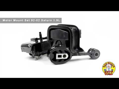 Saturn 1.9L  Motor Mount Set. Experience the difference. Experience Car Parts Wiz.