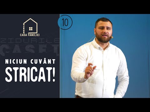 George Dume • 10. Niciun cuvânt stricat! • Seria CASA FAMILIEI • Biserica "Sfânta Treime" Londra