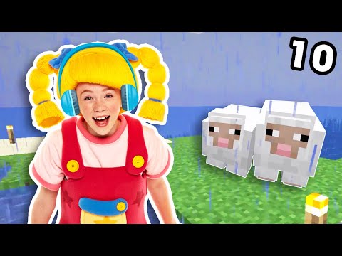 MGC Let's Play - SHEEP + CREEPER = ...Sheeper? | Survival Island: Minecraft EP10 | Mother Goose Club Let's Play