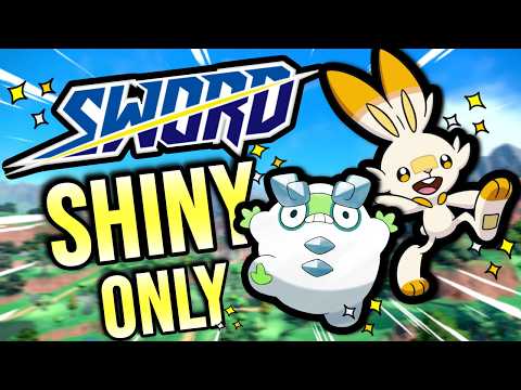 Pokemon Sword But I Can Only Use SHINY Pokemon!