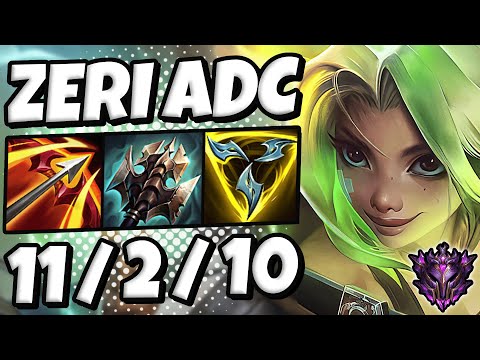 Zeri vs Vayne [ ADC ] Patch 12.3 Ranked Master Korea ✅