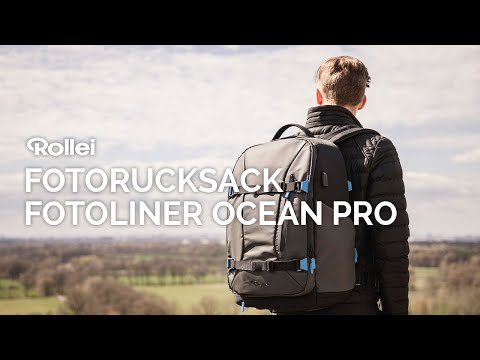 Rollei Fotorucksack Fotoliner Ocean Pro - aus recycelten Plastikflaschen