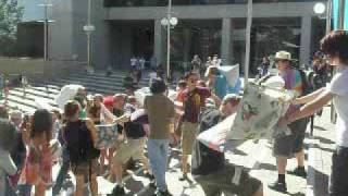 preview picture of video 'World Pillow Fight Day - Perth 2009'