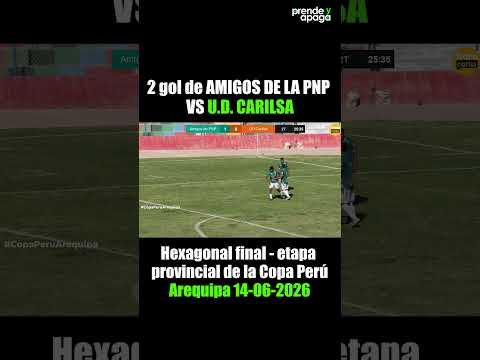 #Arequipa #CopaPerú2026: Amigos de la PNP - Carilsa de Yarabamba #frasecorta
