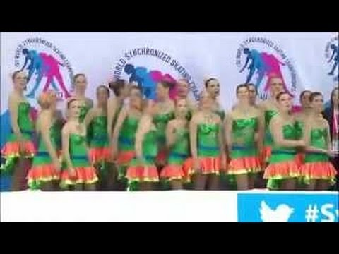 2013 World Synchronized Skating SP-6 Team Sweden 1
