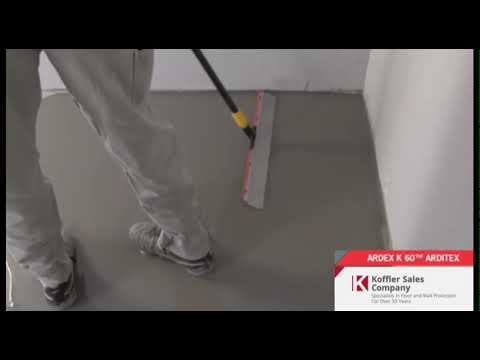 ARDEX K 60™ ARDITEX Rapid Setting Latex Smoothing and Leveling Compound - Prodcast®