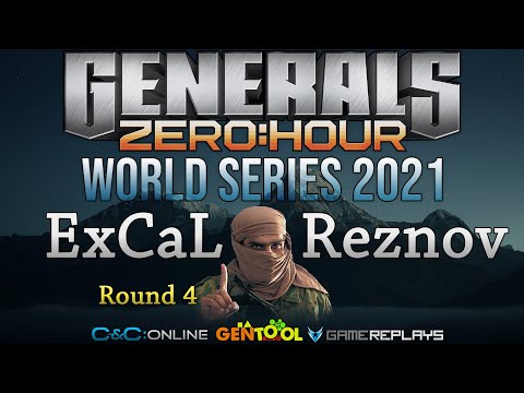 [REPLAY] ExCaL VS Reznov - Generals Zero Hour World Series 2021 - Round 4