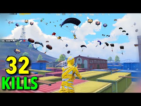 MY NEW KILL RECORD!!! | SOLO 32 KILLS😱 | PUBG MOBILE