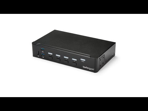 Control four HDMI computers using a single console, with a built