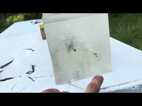 .243 Winchester Federal Fusion Ballistic test