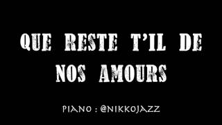 Que reste t'il de nos amours (Léo Chauliac et Charles Trenet) /  I Wish You Love.