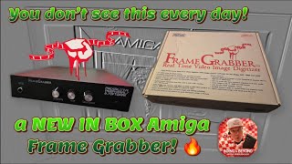 You don’t see this every day a NEW IN BOX Amiga Frame Grabber! 