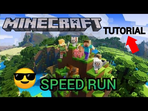 TUTORIAL: COME FARE UNA SPEED RUN SU MINECRAFT