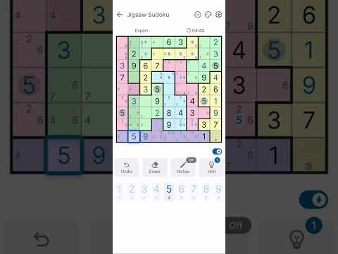 Jigsaw Sudoku | Puzzle Game