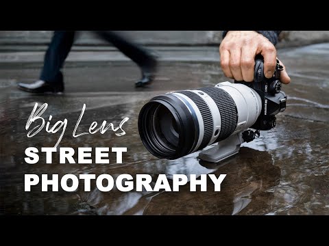 POV Street Photography with the BRILLIANT 50-200mm M.Zuiko Pro Lens!