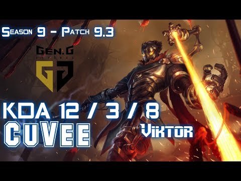 Gen CuVee VIKTOR vs RYZE Top - Patch 9.3 KR Ranked